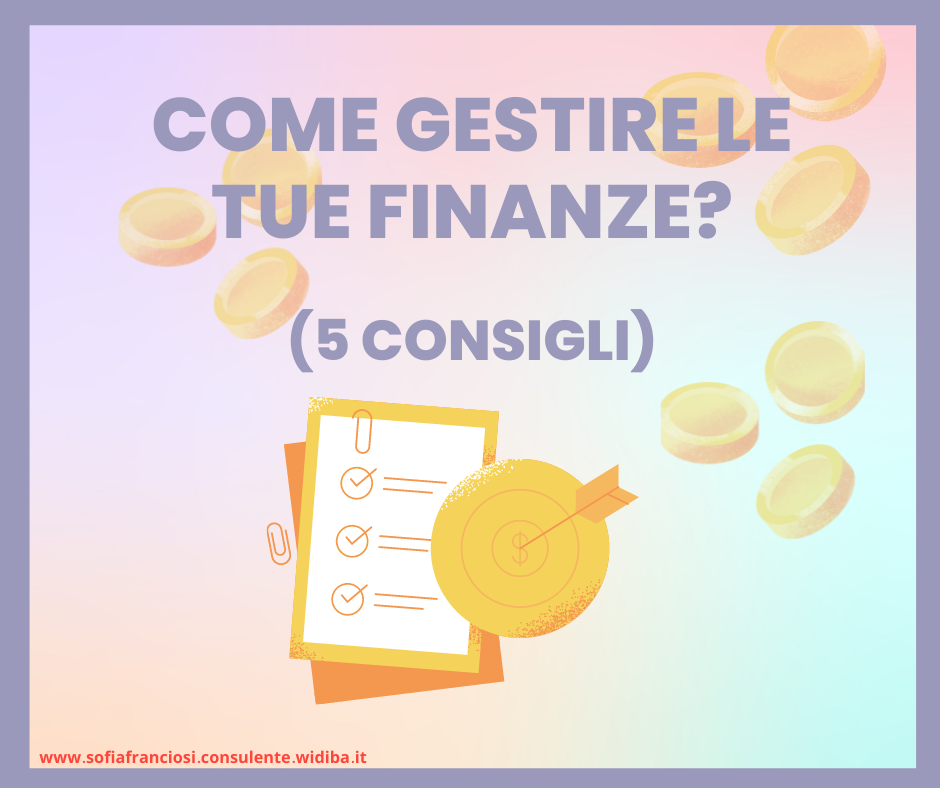 Rappresentazione visiva dell'articolo: Come gestire le tue finanze?